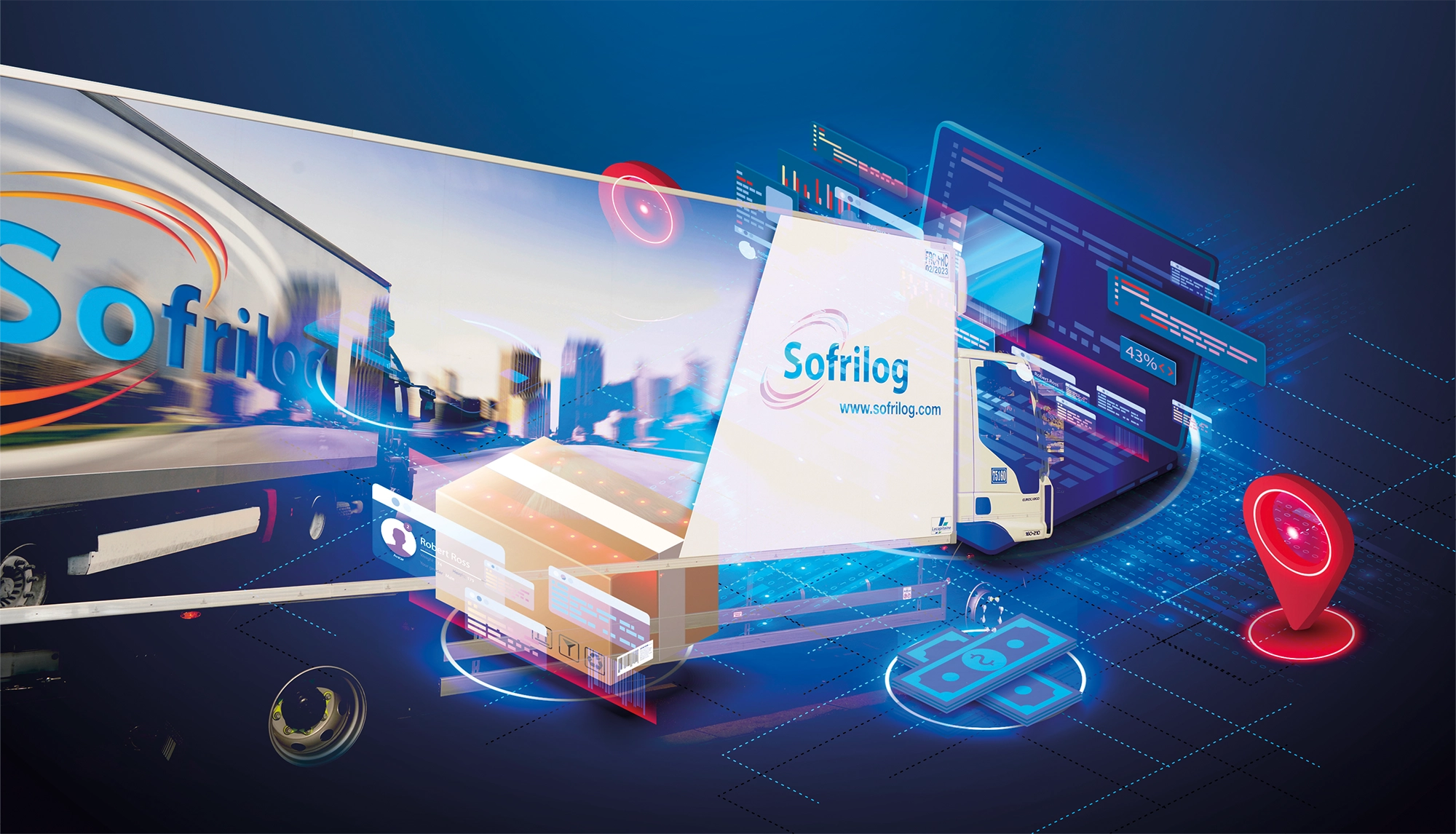 Innovation : SOFRILOG dynamise ses plans de transport grâce à l’IA de dcbrain
