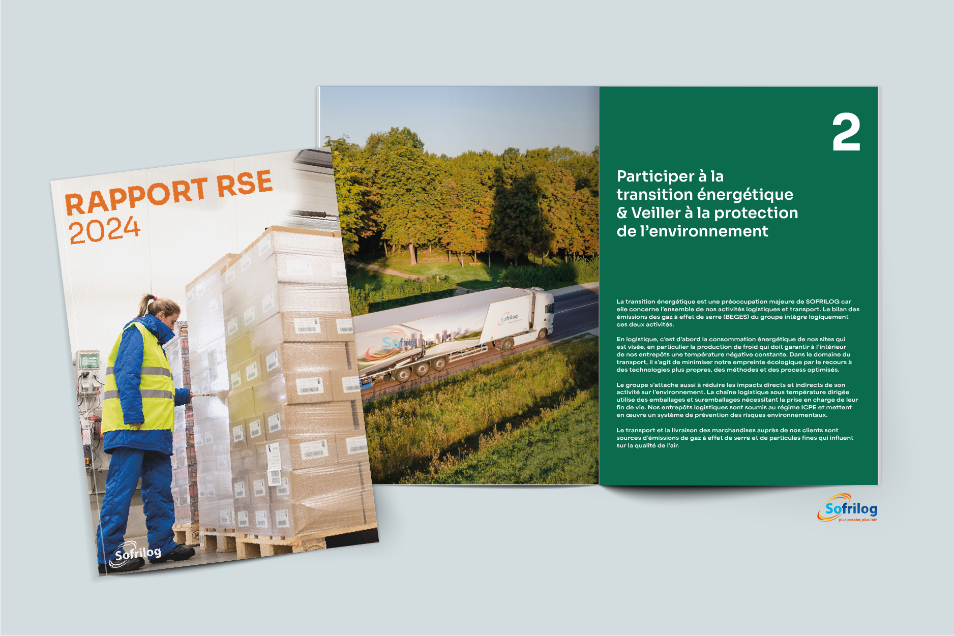 SOFRILOG publie son nouveau Rapport RSE !
